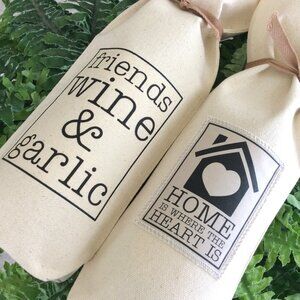 REAL ESTATE REALTOR Set of 10 Wine Gift Bags for Baskets Closing Gift, New Home